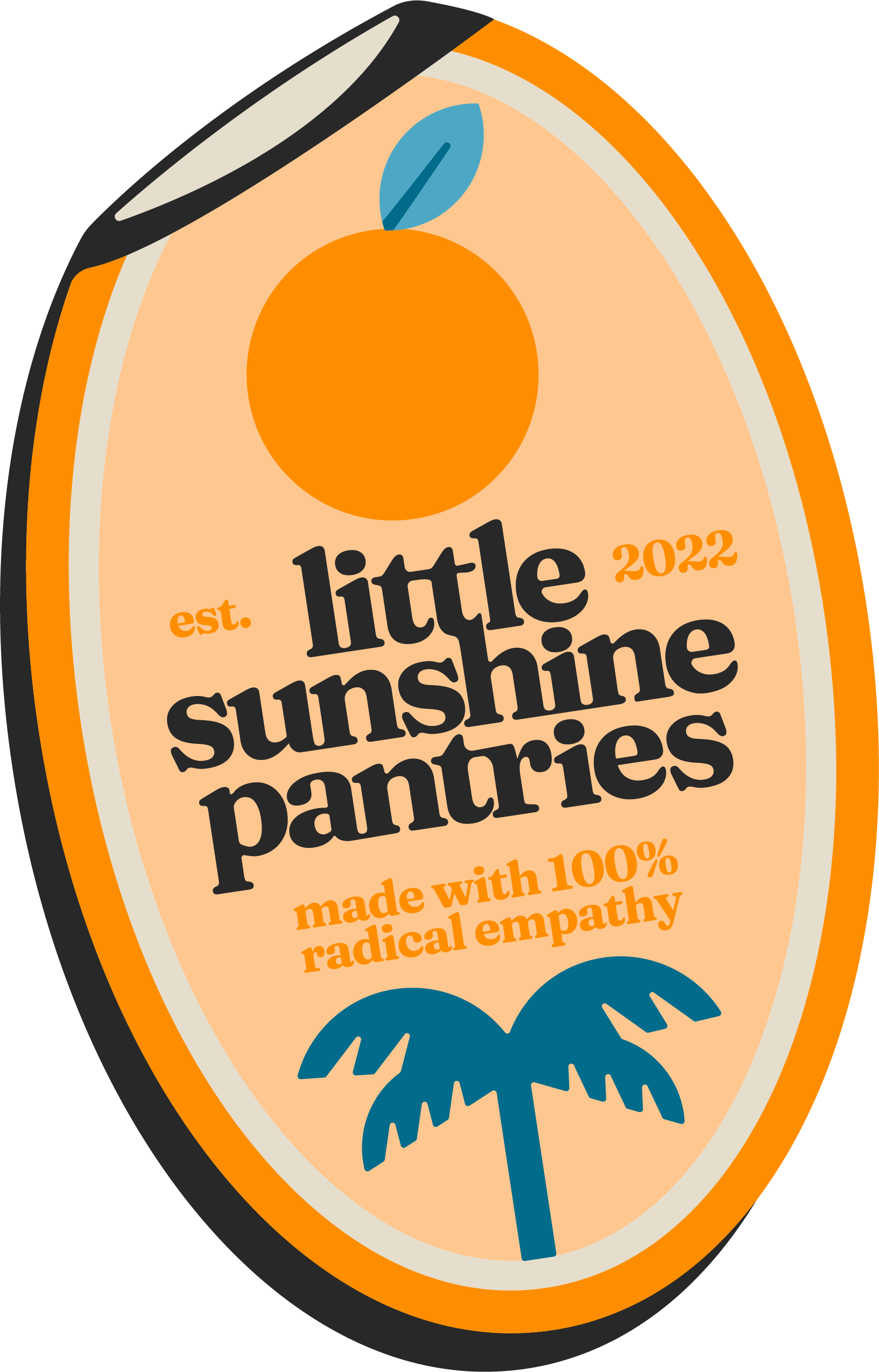 Little Sunshine Pantries sticker logo